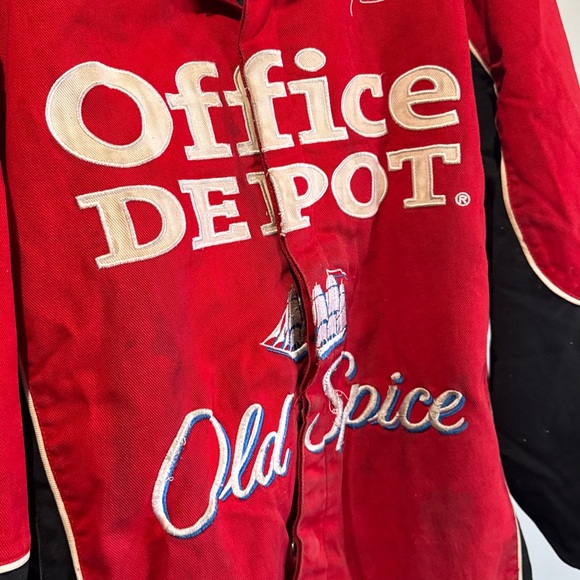 Red Office Depot Racing Jacket - Picture 4 of 5